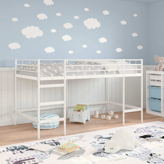 Pat Loft Single Pentru Saltea 90x201cm