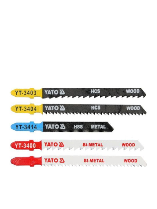 Yato YT-3445 Λάμες BI-Metal για Μέταλλο και Ξύλο 130mm 5τμχ