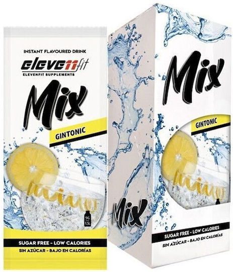 Eleven Fit Χυμός σε Σκόνη Τζιν & Τόνικ Χωρίς Προσθήκη Ζάχαρης 9gr 12τμχ