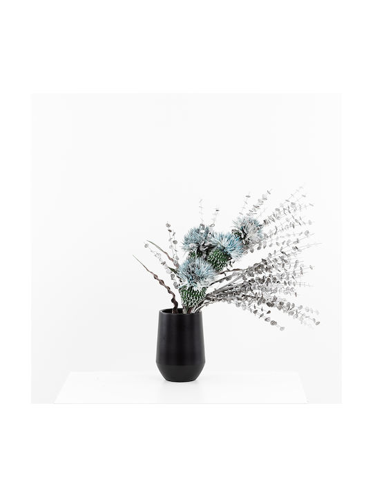 Cosmos Artificial Flower 90 Eva Foam Blue Green Set of 12 Pcs 015034 Eva Foam