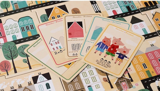 Board Game Ταχυδρόμος Pocket for 2-6 Players 3+ Years Old (EN) Londji