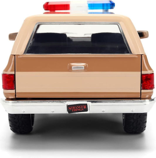 Jada Toys Stranger Things Hoppers Chevy K5 Blazer Количка 1:32 Полицейска кола