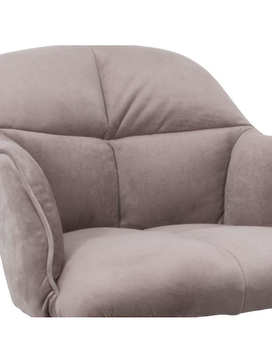 Fylliana 1819 Office Chair with Brown Arms 2 Pieces