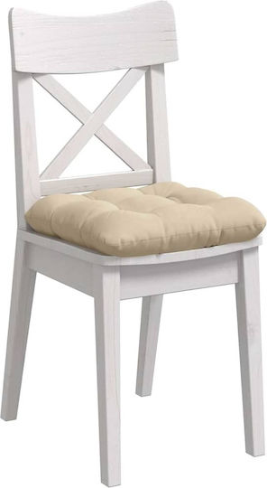 vidaXL Perna De Canapea Bej 40x40cm