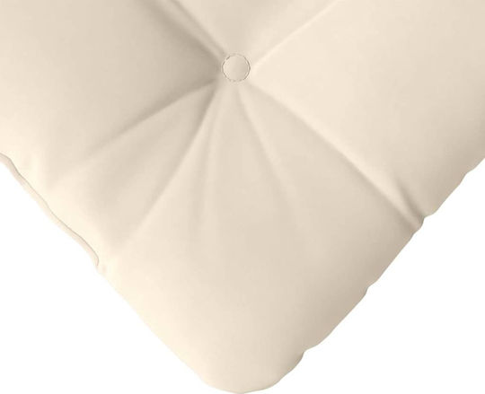 vidaXL Sofa Cushion Beige 40x40cm