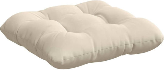 vidaXL Sofa Cushion Beige 40x40cm