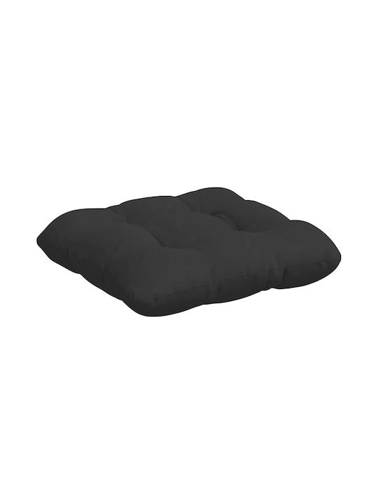 vidaXL Perna De Canapea Neagră 40x40cm