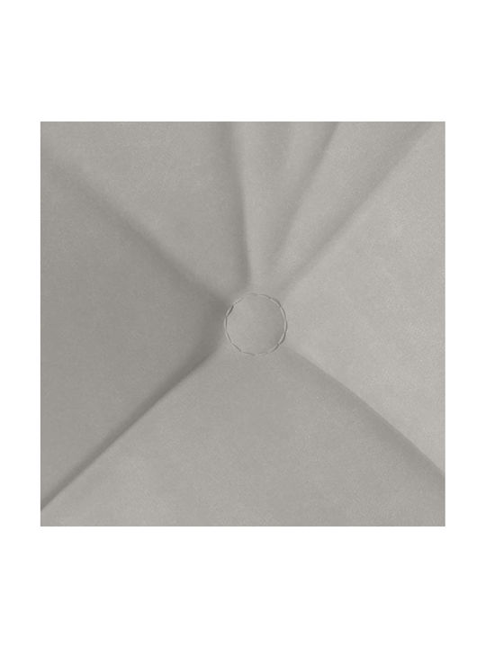 vidaXL Възглавница За Диван Сива 40x40см