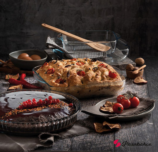 Espiel Borcam Glass Rectangular Heat-Resistant Cookware 3800ml