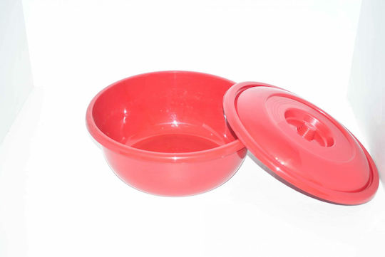Plastic Red Cleaning Bucket 20.5cm* 45cm 32.5 Lt