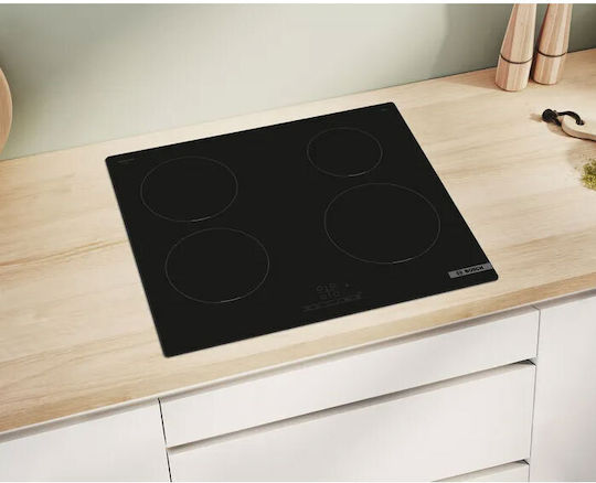 Bosch Serie 4 Επαγωγική Εστία Αυτόνομη με Λειτουργία Κλειδώματος 59.2x52.2εκ.