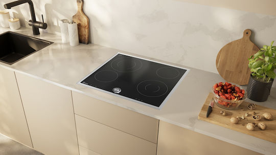 Neff N 70 Κεραμική Εστία με Πλαίσιο Αυτόνομη με Λειτουργία Κλειδώματος 58.3x51.3εκ.