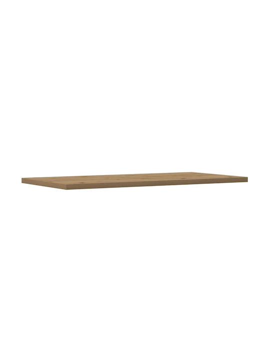 vidaXL Rectangular Bookcase Shelf made of Particleboard 60x20x1.5cm 805224 4pcs