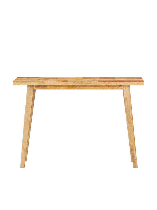 Table Dining Room from Solid Wood Natural 100x35x75cm