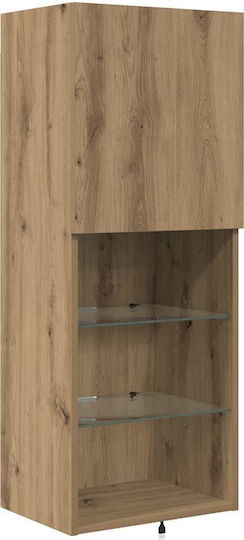 Wohnzimmer TV-Einheit Artisan Oak mit Beleuchtung