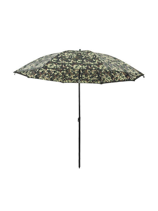Umbrella Floor Metal Multicolored with Steering Wheel 1.93x1.93m