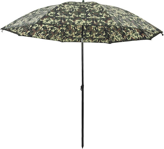 Umbrelă Metalică Multicoloră cu Volan 1.93x1.93m 42006690