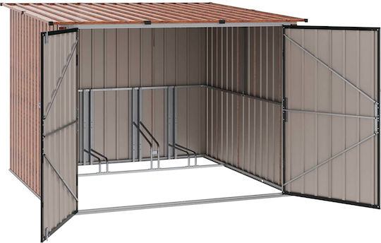 Metallische Gartenhaus M2.15xP2.06xH1.57m