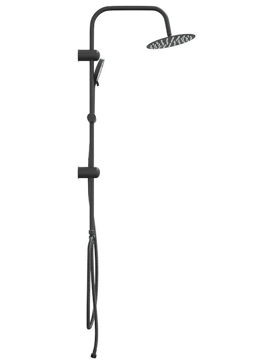 vidaXL 45см Черен