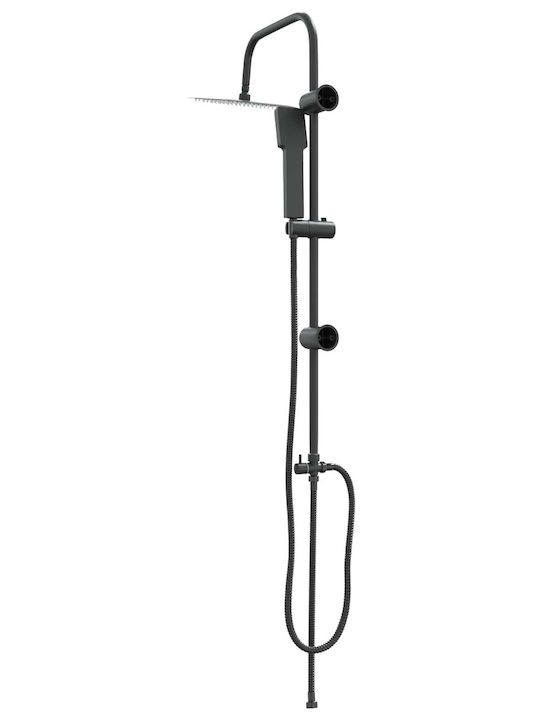 vidaXL 45см Черен