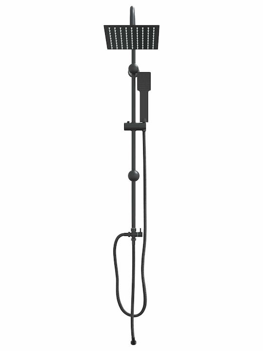 vidaXL 45см Черен