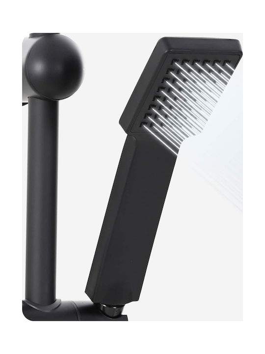 vidaXL 45см Черен