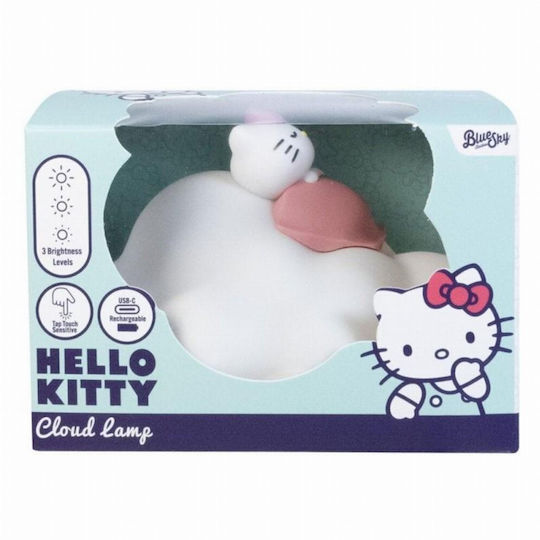 Hello Kitty Kinder Tischlampe Hello Kitty Berührungs Dekorative Lampe Beige 15.1x12x10.1cm