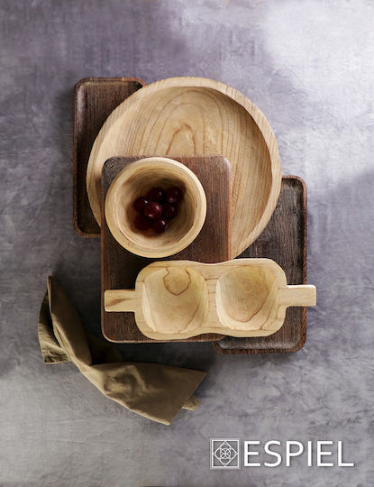 Espiel Wooden Serving Platter 33.5x23x5.5cm