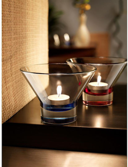 Bormioli Rocco Ice Cream Serving Bowl Round Glass Transparent 6pcs