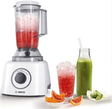Bosch Multifunctional Food Processor 800W with Pot 2.3lt and Jug Blender White