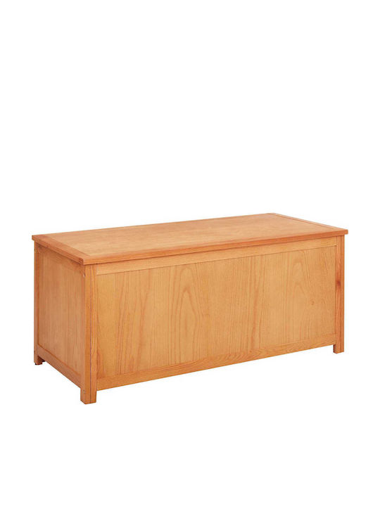 vidaXL Μπαούλο Ξύλινο 110x50x50εκ. Καφέ