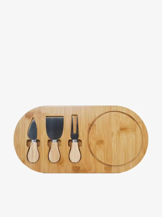 Platou de Servire pentru Brânzeturi Lemn 36x18x1.5buc 1buc