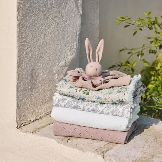 Muslin Swaddle Blanket 75x100 Elodie Soft Cotton Garden Leo Toile 70360205422na 75x100
