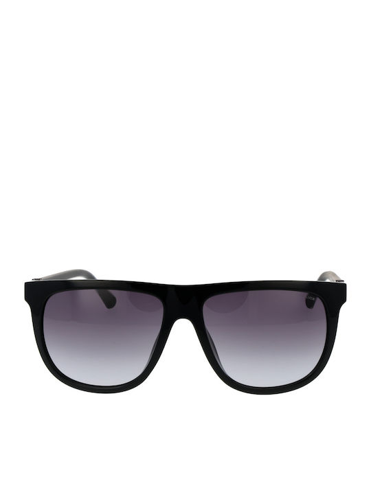 Police Men's Sunglasses with Black Plastic Frame and Gray Gradient Lens PLN33 0Z42