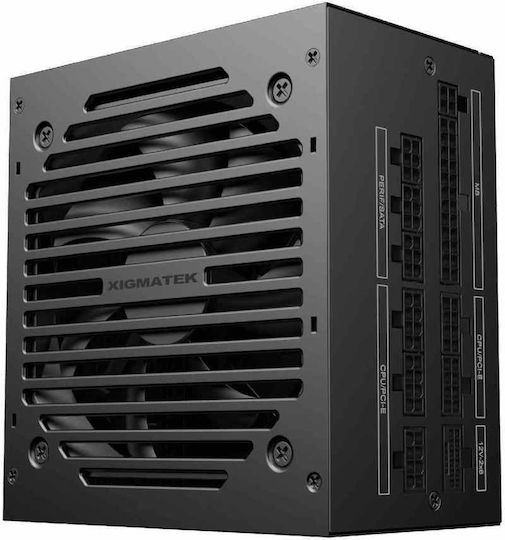 Xigmatek 1000W Schwarzes Vollständig Modulares 80 Plus Gold Netzteil