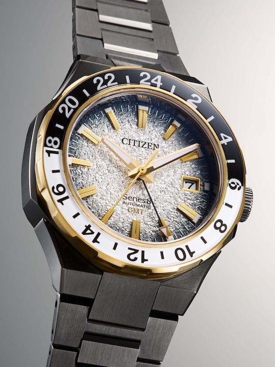 Citizen Series 8 Men's Watch 13.52mm Automatic with Gray Metal Bracelet