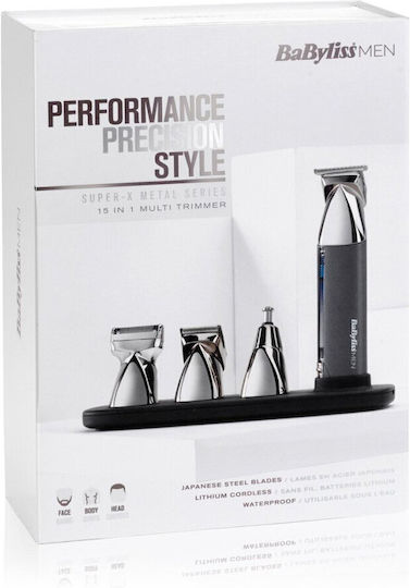 Babyliss Multi Grooming Kit Super Professionell Wiederaufladbar Haarschneidemaschine Gray 214633