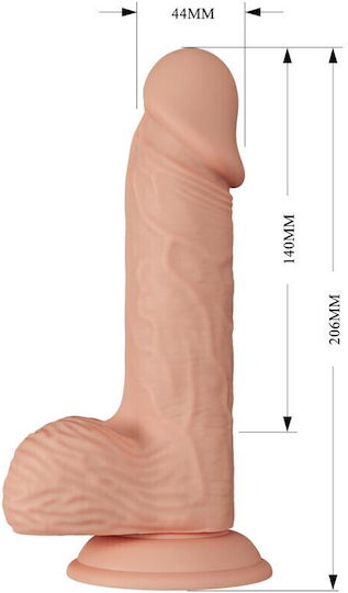 Baile Schöner Catoblepas Vibrator Realistischer Vibrator 20,6cm Beige
