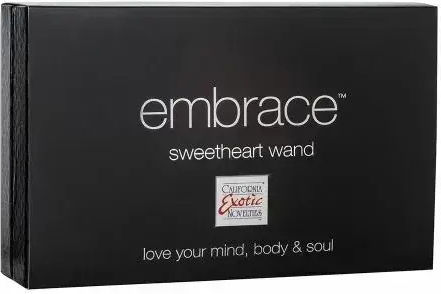 Интимен Масажор California Exotic 079848 10-237 Embrace Sweetheart Wand Bunny Стимулатор 12 См Сив