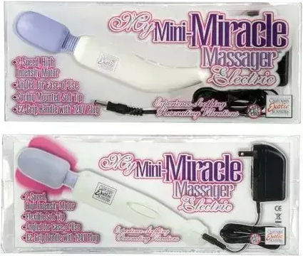 Интимен Масажор California Exotic 056825 10-241 My Mini Miracle Масажор Електрически 2-скоростен Мотор 20 X 3 См Бял Лилав