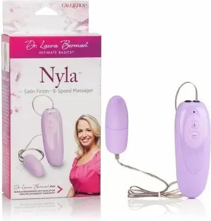 Dr Laura Berman Nyla 075680 10-345 8-Speed Mini Δονητής Bullet 7cm Μωβ