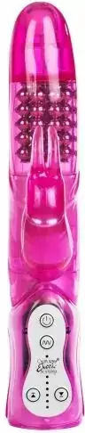 Waterproof Vibrator California Exotic 075192 10-251 Advanced Jack Rabbit 7 Powerful Functions 24 Cm Pink