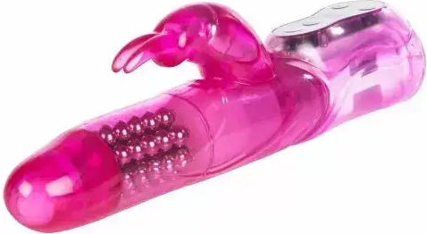 Waterproof Vibrator California Exotic 075192 10-251 Advanced Jack Rabbit 7 Powerful Functions 24 Cm Pink