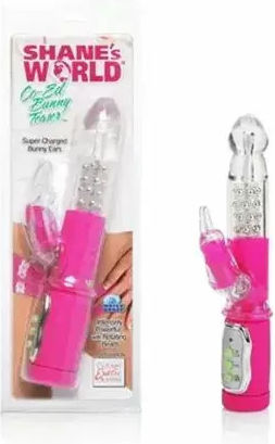 Вибратор Bunny Calexotics Shanes World Co-ed Bunny – G 061027 10-357 2 Скорости На Вибрация 22 См Розов