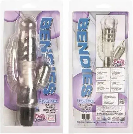 Waterproof Rabbit Vibrator California Exotic 045218 10-242 2 Stimulators 22 Cm Gray