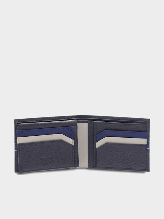Herren Geldbörse Klassisch Blau