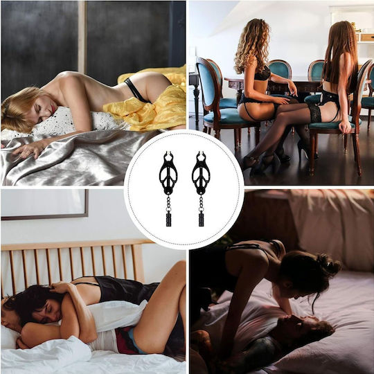 Nipple Clamps in Black Color 2pcs