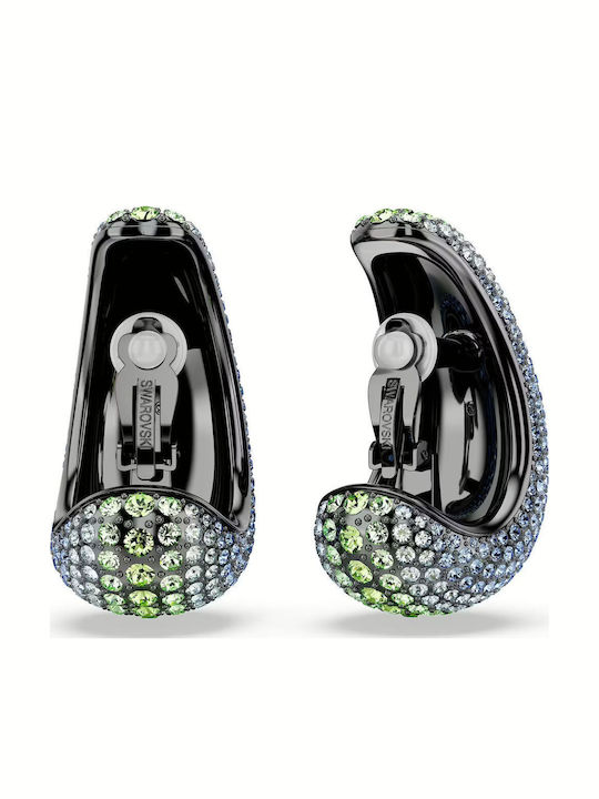 Swarovski Ohrringe aus Stahl mit Steinen