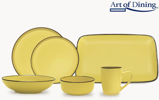 Heinner Medeea Plate Soup Ceramic 20cm 6pcs