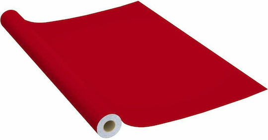 Wandsticker Möbel 2 Stück Rot 500x90 cm Pvc
